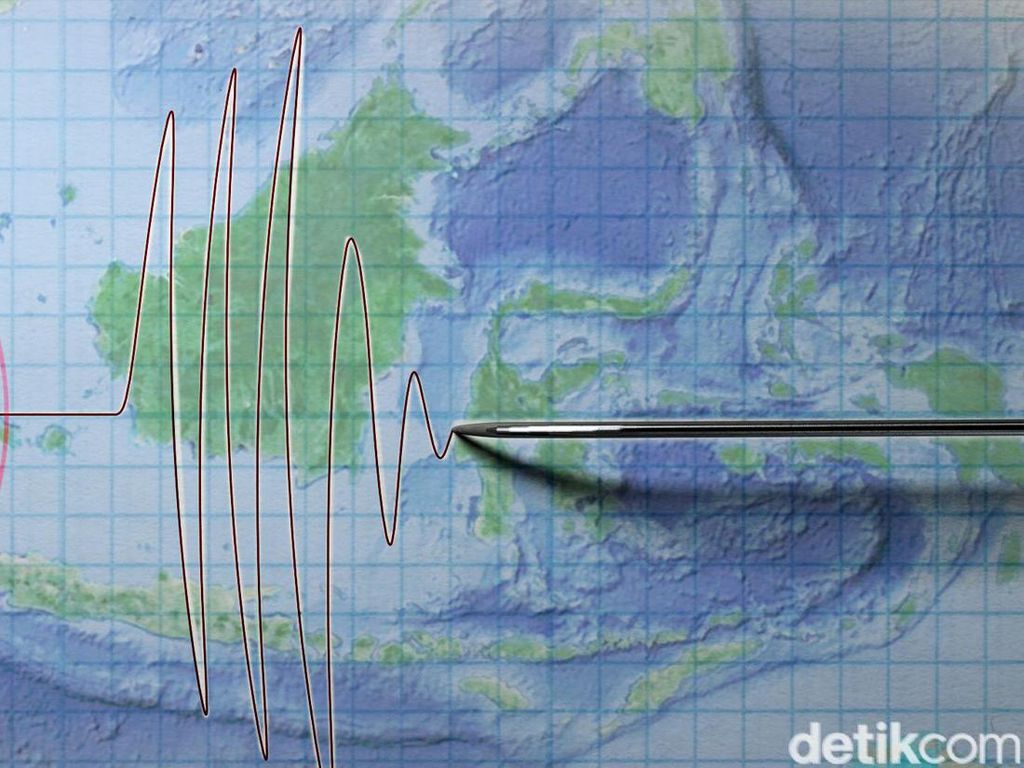 Gempa Berkekuatan M 3,2 Guncang Padang Sidimpuan Pagi Ini